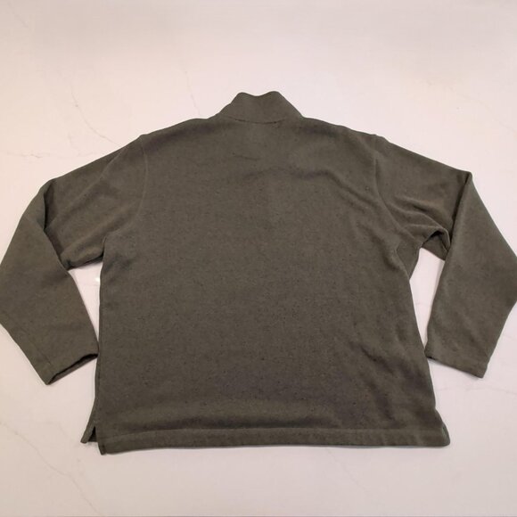 Wrangler Sz 2XL Authentics Pullover Men Fleece Quarter Zip Sweater Outdoors Gorp - Picture 9 of 11